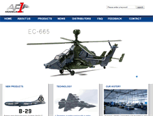 Tablet Screenshot of airforce1model.com